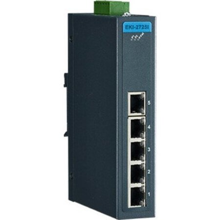 Advantech 5-Port Ind. Unmanaged Gbe Switch W/T EKI-2725I-CE